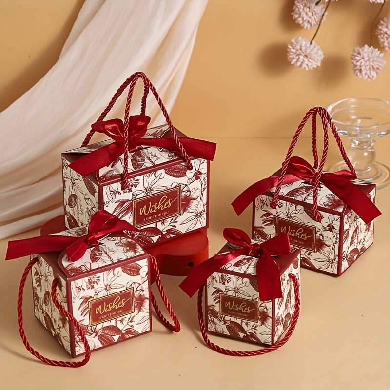 Festive Holiday Gift Box | Christmas & Halloween Party Favor Packaging（25pcs)