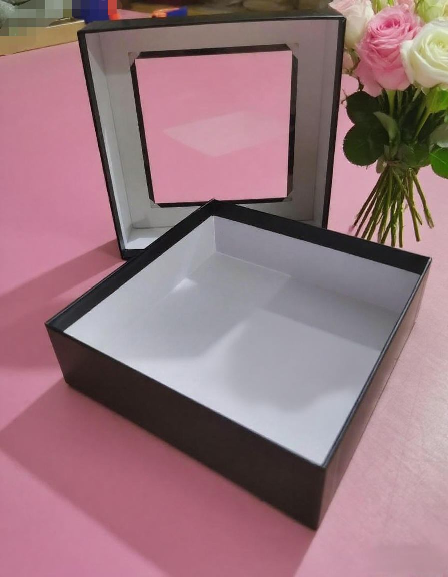 Transparent Window Gift Box | Christmas Party | Halloween | Wedding Birthday | Premium Gift Packaging (1pc)