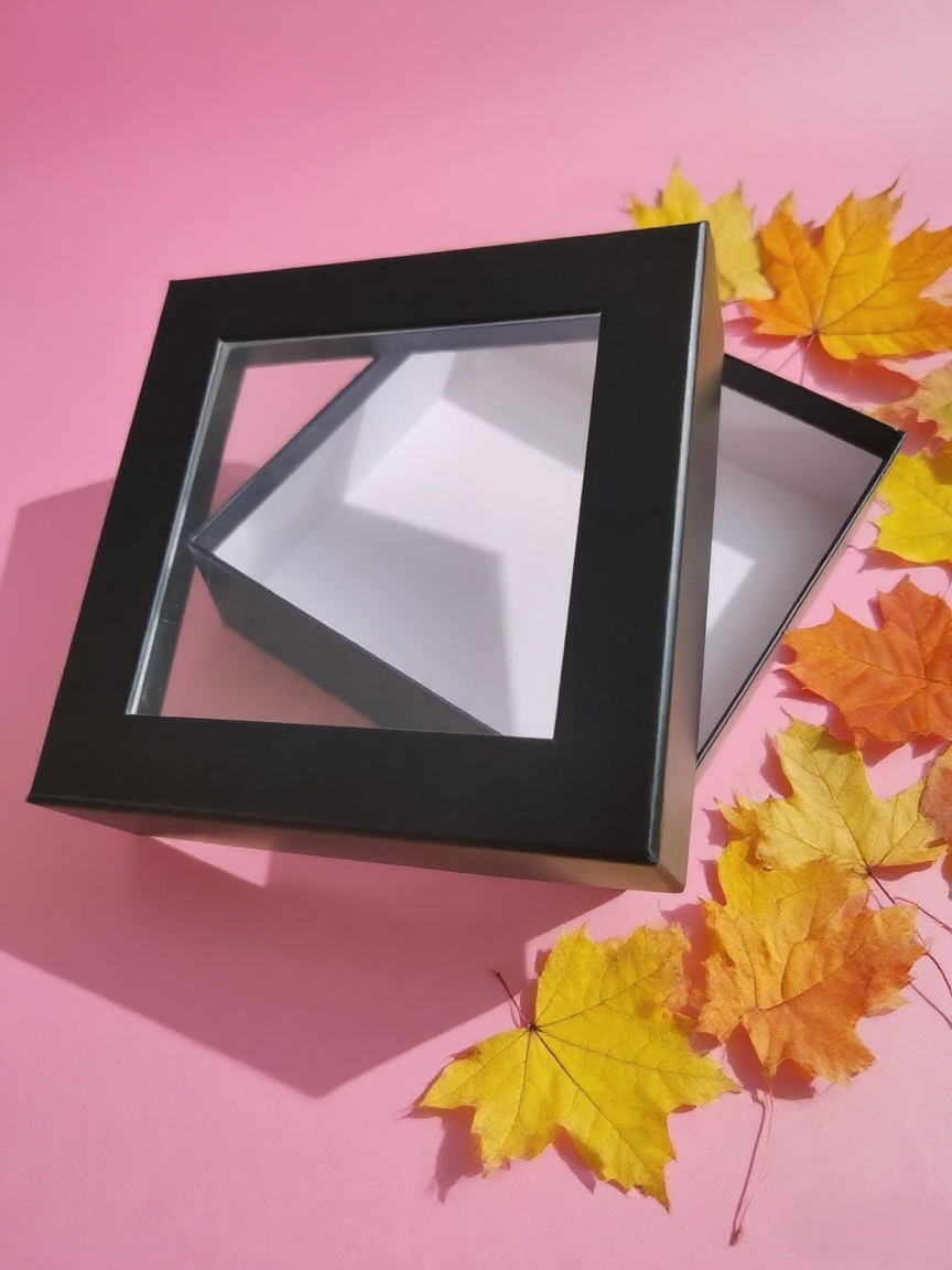 Transparent Window Gift Box | Christmas Party | Halloween | Wedding Birthday | Premium Gift Packaging (1pc)