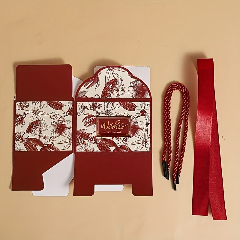 Festive Holiday Gift Box | Christmas & Halloween Party Favor Packaging（25pcs)