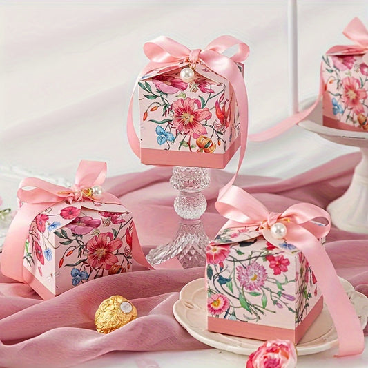Wedding/Birthday Party Gift Box Set (50 pieces/pack)