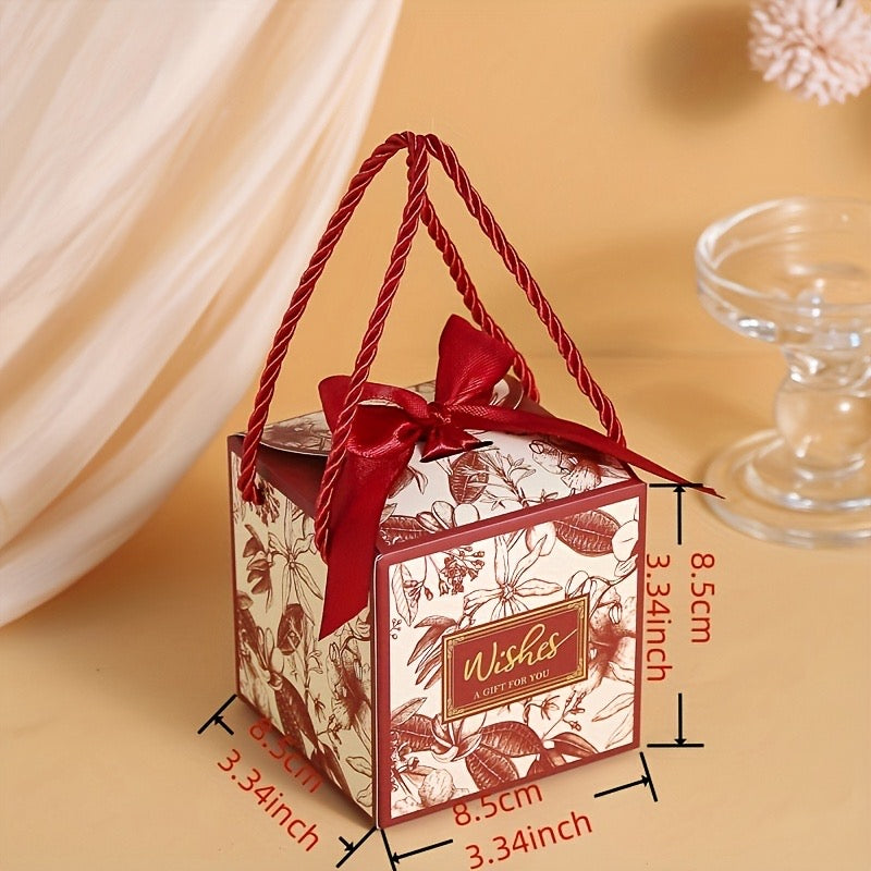 Festive Holiday Gift Box | Christmas & Halloween Party Favor Packaging（25pcs)