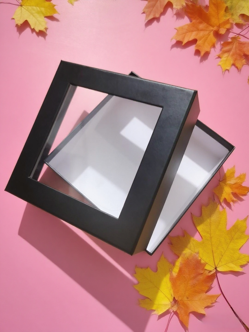 Transparent Window Gift Box | Christmas Party | Halloween | Wedding Birthday | Premium Gift Packaging (1pc)